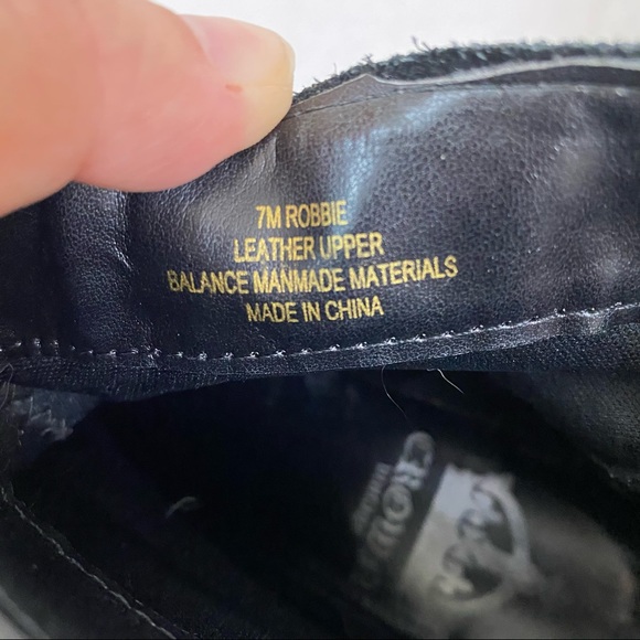 Crown Vintage- Black Suede Robbie Bootie - Picture 8 of 10